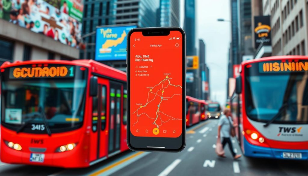 Aplicativo de ônibus em tempo real 