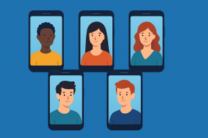 出会い系アプリで人と出会う