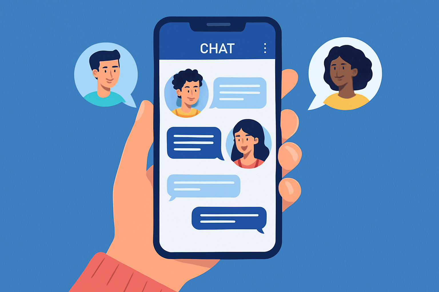 3 aplicaciones de chat online para conocer gente nueva