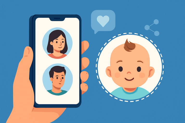 app per prevedere il viso del bambino