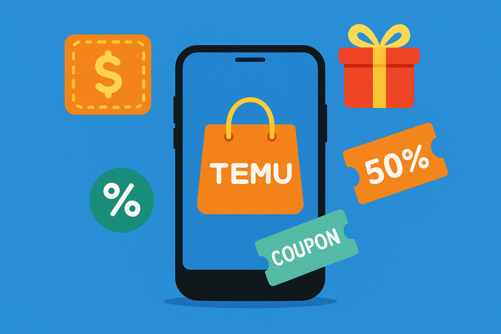 App para Ganhar Brindes e Cupons na Temu