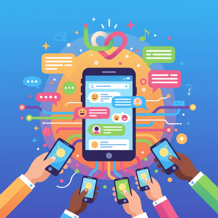 O melhor aplicativo de bate-papo casual